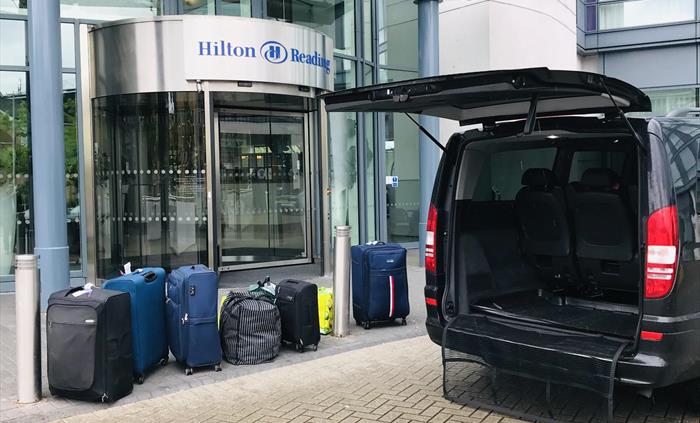 Up to 7 passengers plus luggage